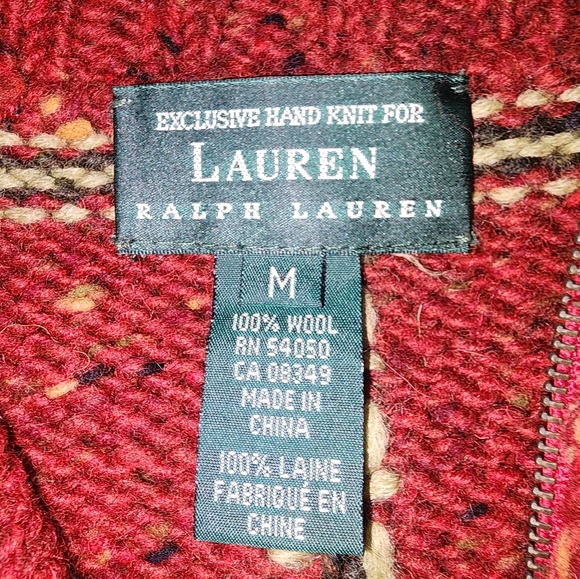 Women's Stewart Plaid Hand Knitted Wool Sweater - Picture 12 of 12